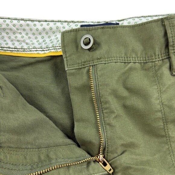 Lands' End Pants Cargo Lined Mid Weight Green Women's Size 8 - Picture 7 of 10